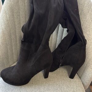 Torrid Black Over the Knee Boots